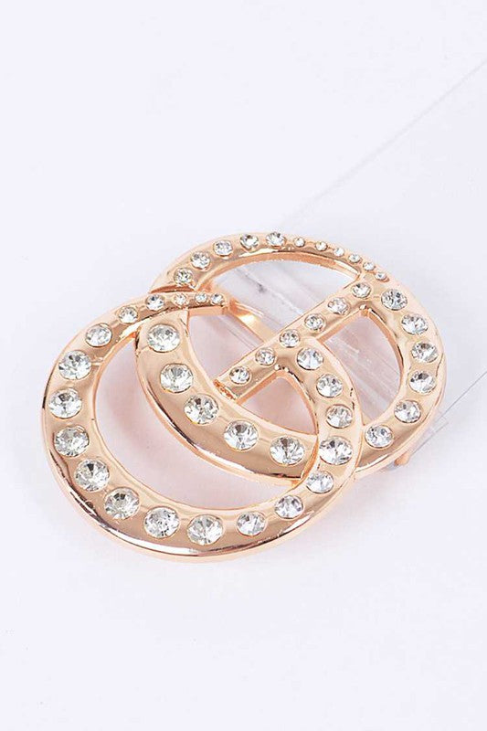 Oversized Stone Buckle Plus Size Belt