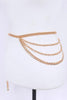 Texture Layered Chain Belt