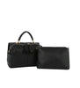 2 piece handbag black
