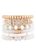 Load image into Gallery viewer, &quot;BLESSED&quot; CHARM BEADS BRACELET