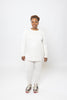 Zenana Bone Buttery Soft Legging Matching Set