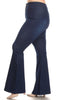 Plus High Waist Dark Denim Jeans