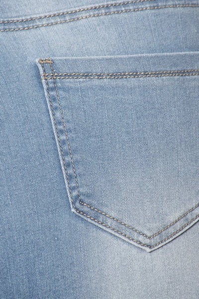 Light Wash High Waist Stretch Skinny Jeans