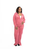 Rose Loop Terry Jacket Pants Set