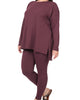 Eggplant Legging Set