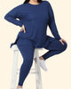 Lt Navy Legging Set