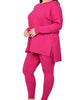 Magenta Legging Set