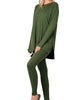 Army Green Long Sleeve Legging Set