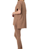 Load image into Gallery viewer, Mocha Buttery Soft 2 Piece V Neck LoungeWear