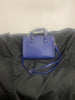 Load image into Gallery viewer, blue vegan leather crossbody