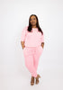 Zenana 2 Piece Comfortable Cotton Set Pink