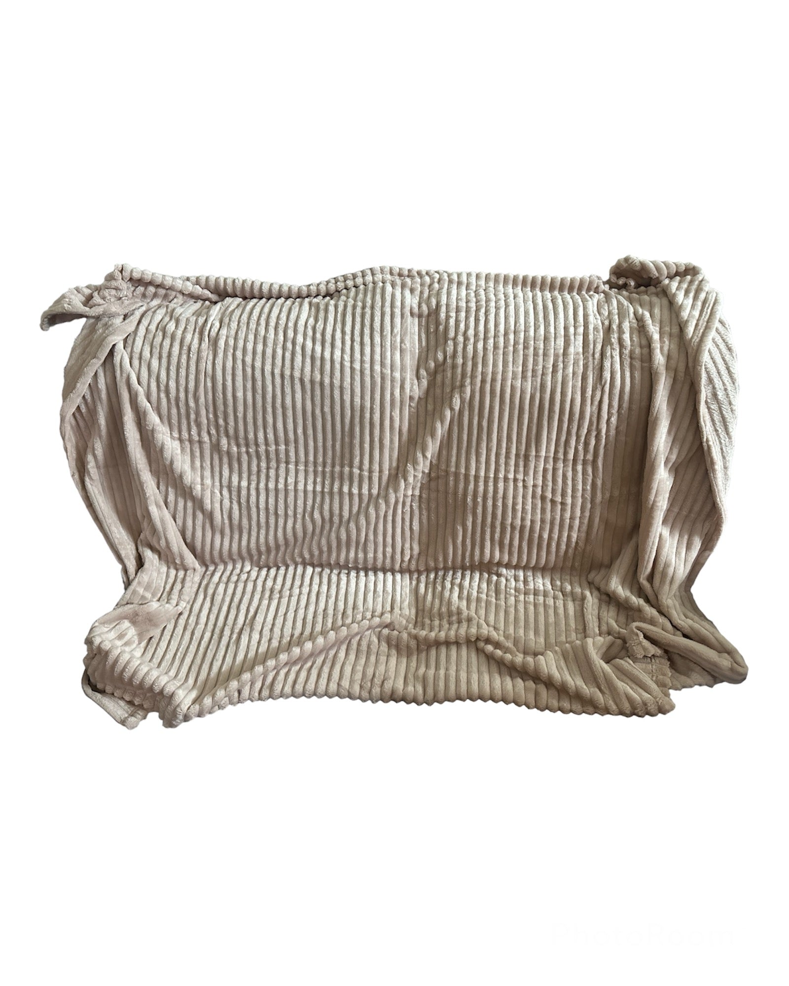 Super Soft Stripe Throw Plush Blanket